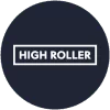 high roller logo