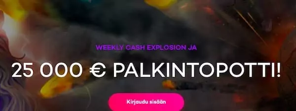 Kolmen kasinon Monthly Cash Explosion – voita käteistä!