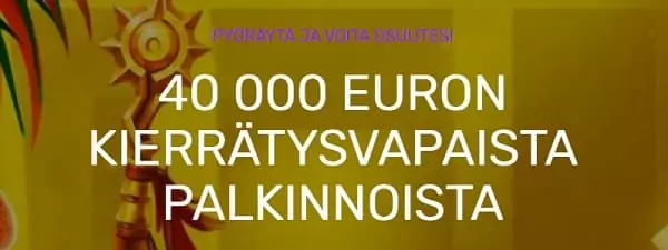 JustSpinillä mainio Playson-kampanja: Potissa 40 000€!