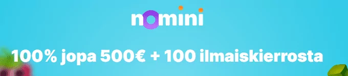 Nomini Casino – Valitse suosikki tervetuliaistarjouksesi Nomini Casinolta!