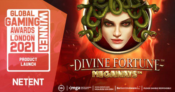 Divine Fortune Megaways on valittu Vuoden tuotejulkaisuksi