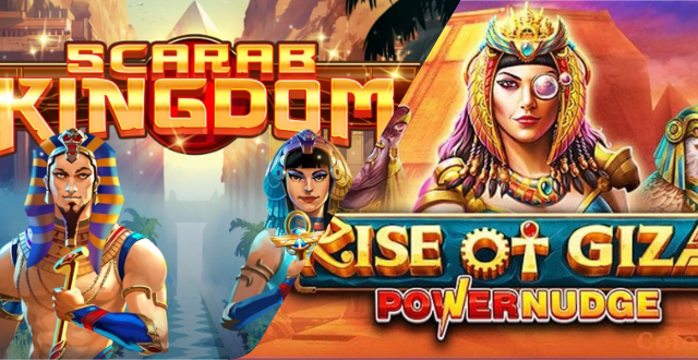 Muinaisen Egyptin kuumimmat tuulet: Scarab Kingdom ja Rise of Giza PowerNudge